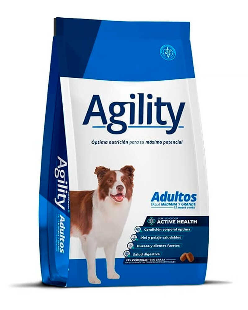 Agility Perro Adulto Mediana y Grande 15 Kg