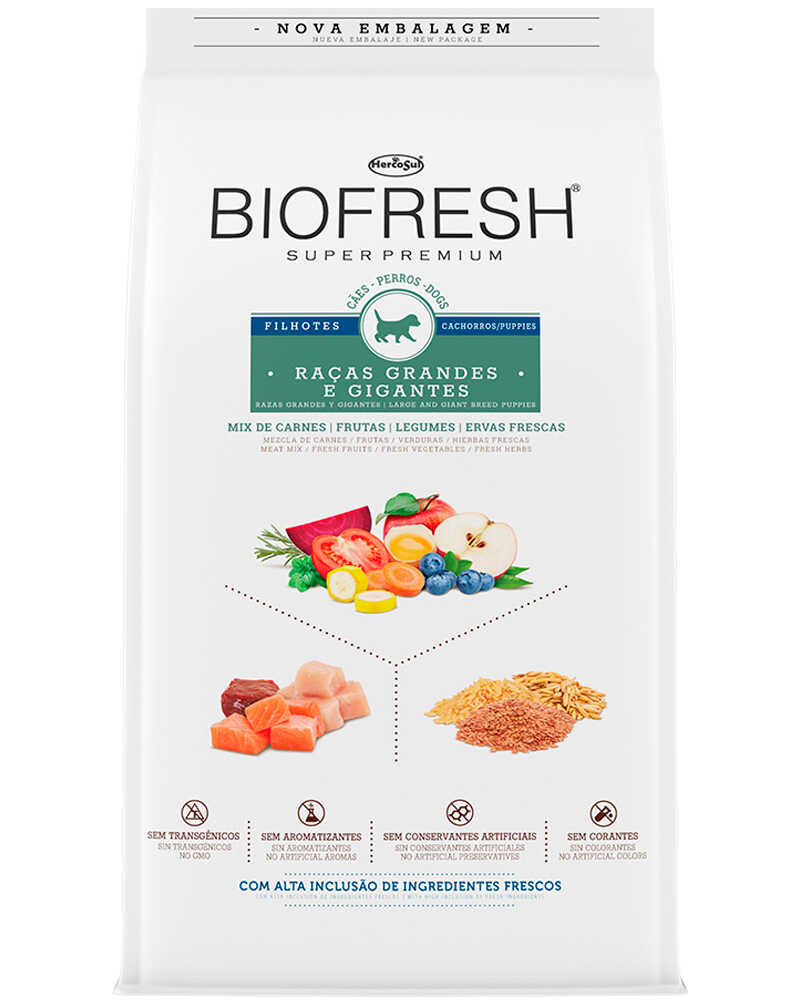 Alimento Biofresh Cachorro Raza Grande y Gigante 15 Kg