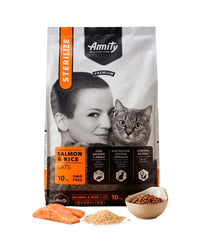 Thumbnail for Amity Premium Gatos Salmón y Arroz Esterilizados 10 Kg