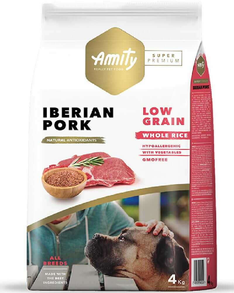 Amity Sp Low Grain Iberian Pork Adult 4 Kg