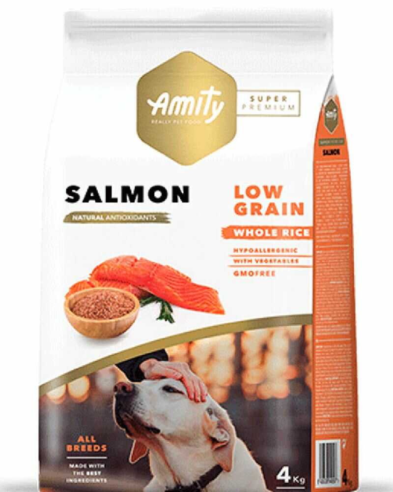 Amity Sp Low Grain Salmon Adult 4 Kg