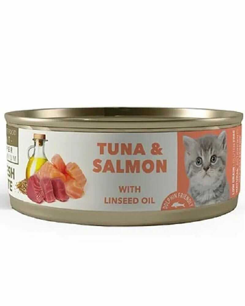 Amity Tuna And Salmon Kitten Wet Food 80 Gr