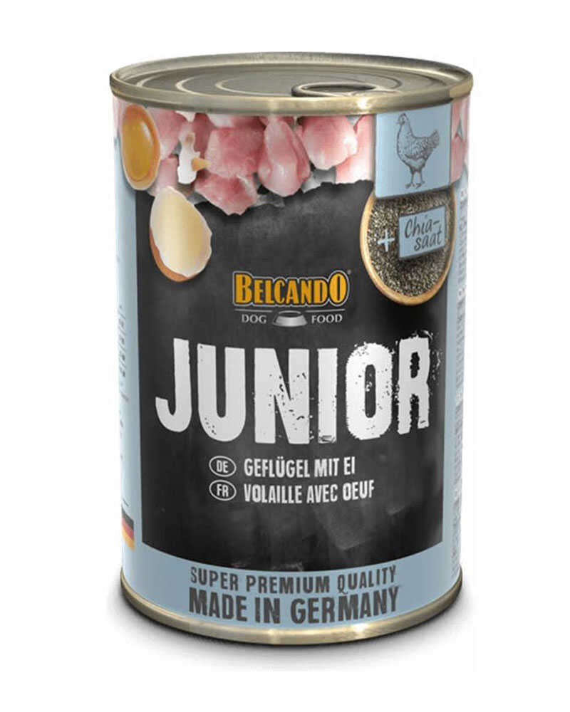 Belcando Latas Junior Ave y Huevo 0.8 Kg