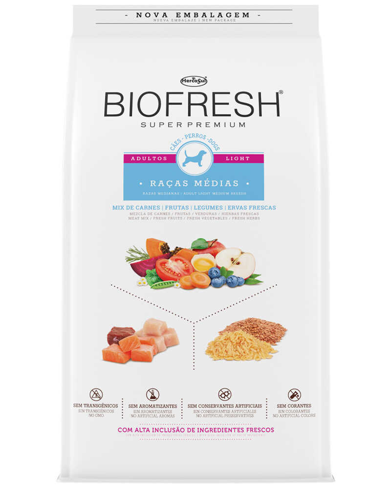 Biofresh Adulto Light Raza Mediana 10.1 Kg