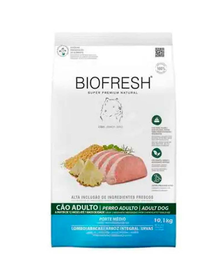 Biofresh Perro Adulto Raza Mediana Cerdo Piña