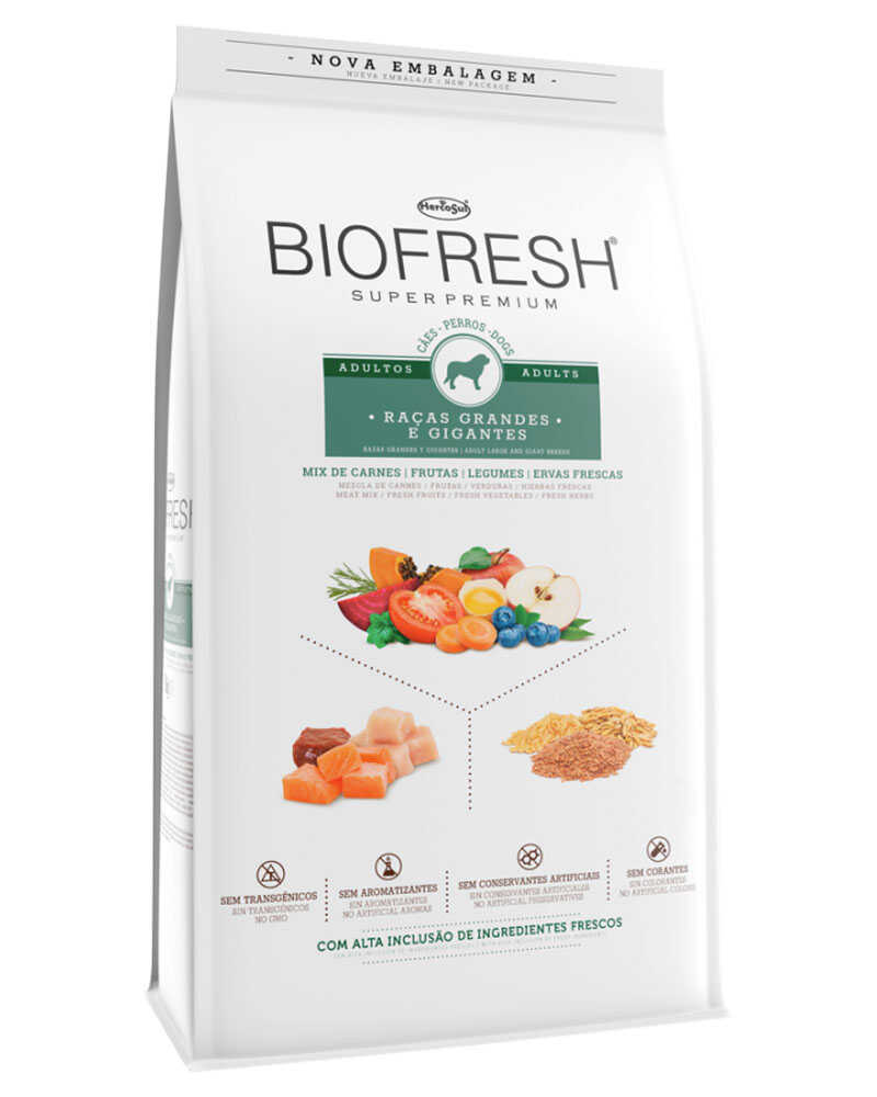 Biofresh Súper Premium Castrado Raza Grande y Gigante 15 Kg