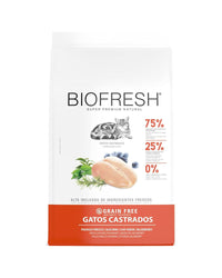 Thumbnail for Biofresh Super Premium Gato Castrado Pollo 1.5 Kg