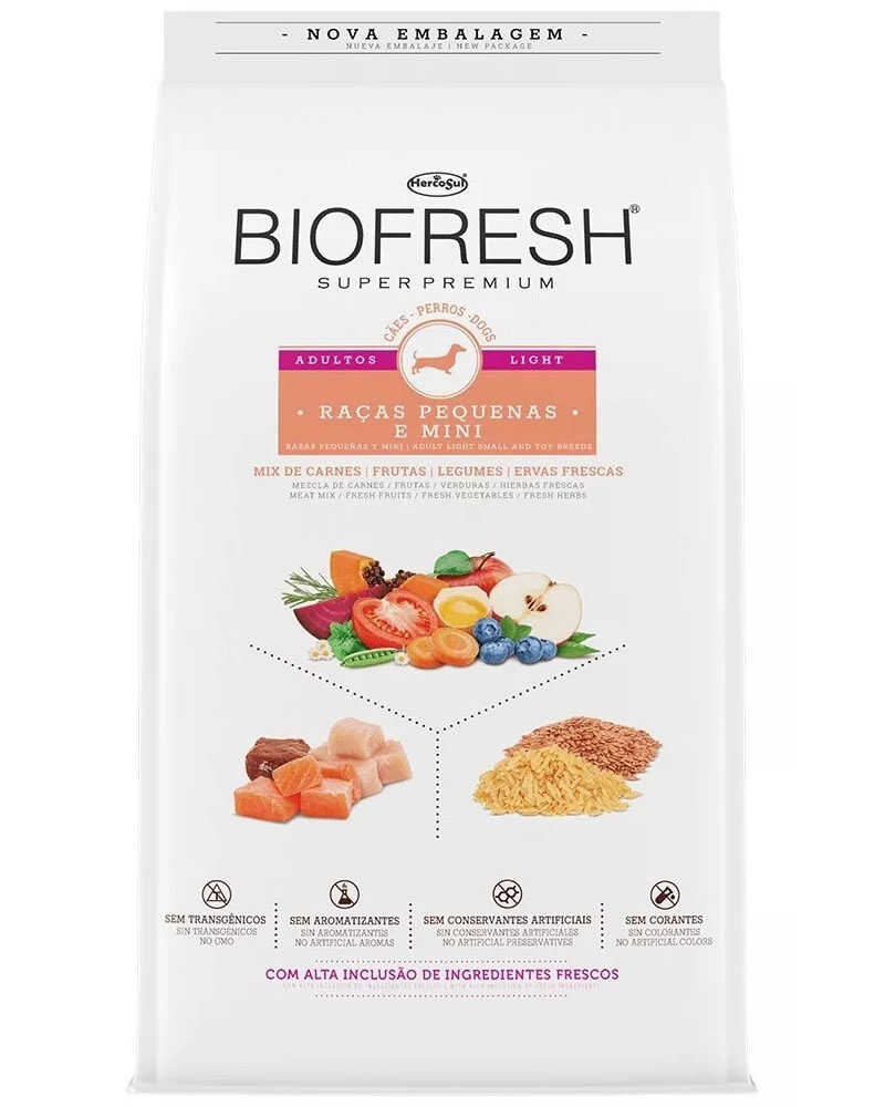 Biofresh Super Premium Light Raza Pequeña y Mini 10.1 Kg