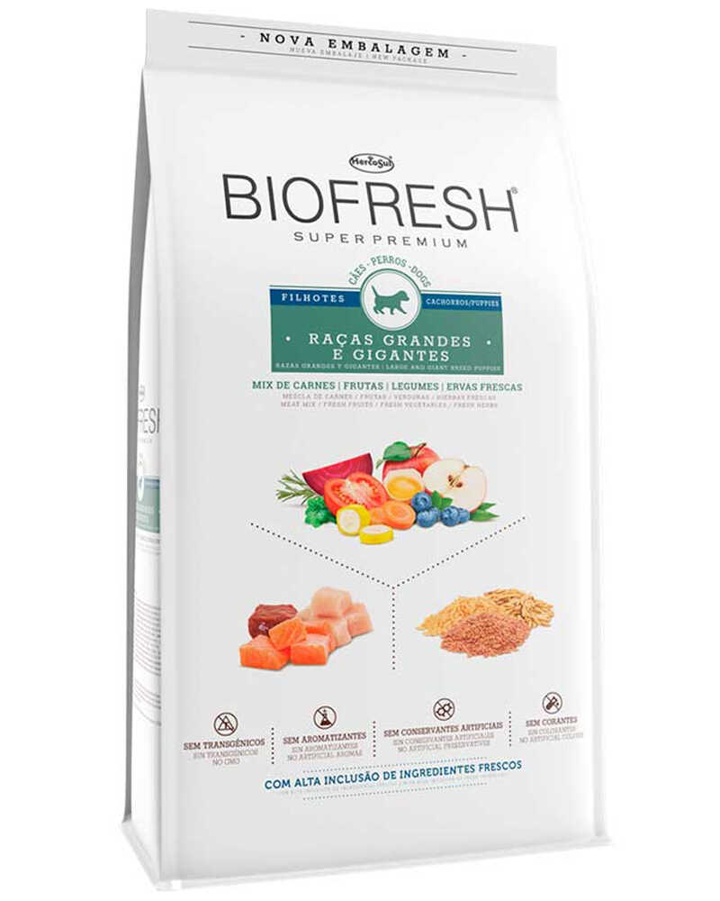 Biofresh Super Premium Perros Cachorros Raza Grande y Gigante 15Kg