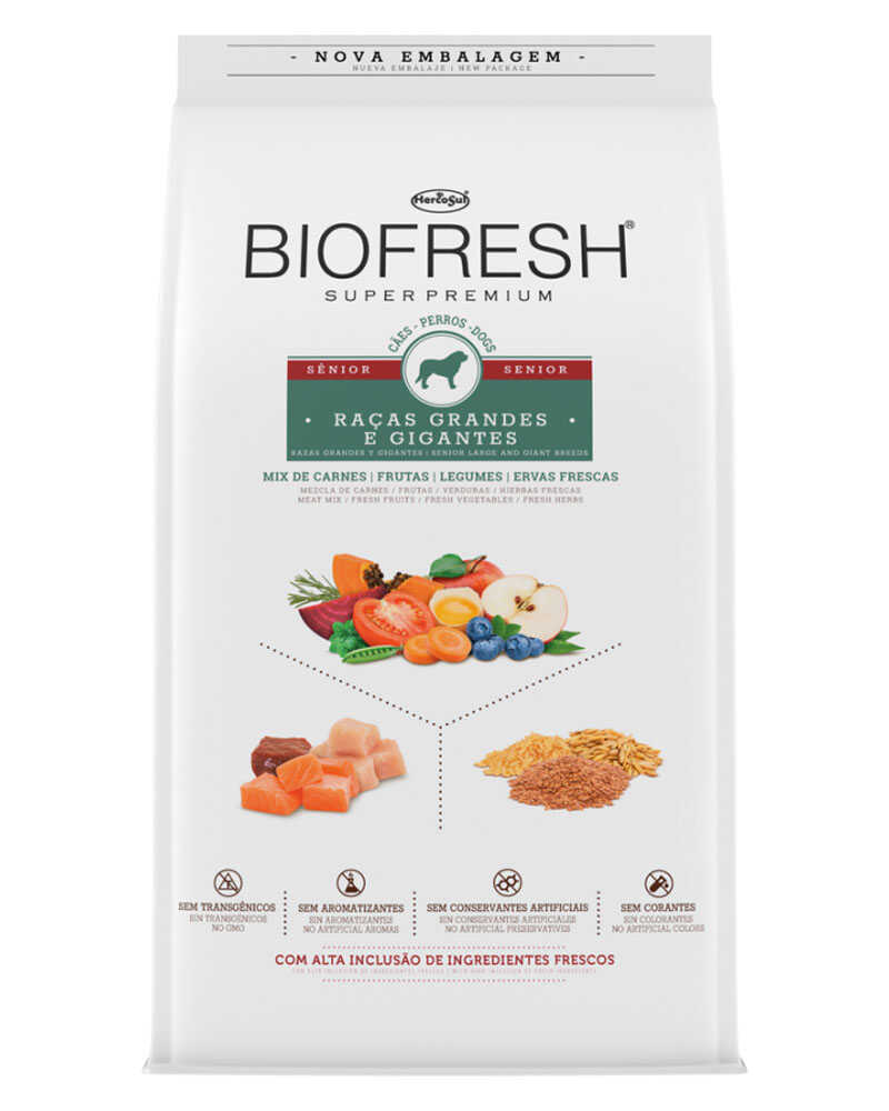 Biofresh Super Premium Perros Senior Raza Grande y Gigante 15 Kg