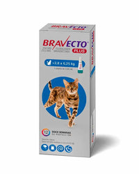 Thumbnail for Bravecto Plus Gatos con Pipeta De 2.8 a 6.25 Kg