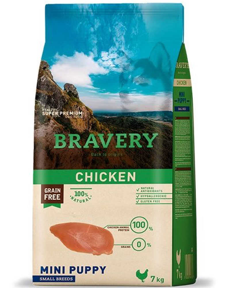 Bravery Chicken Mini Puppy Small Breeds 2 Kg