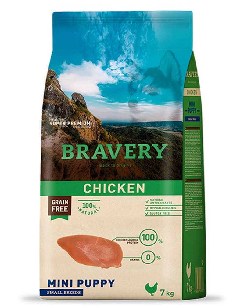 Bravery Chicken Mini Puppy Small Breeds 7 Kg