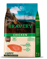 Thumbnail for Bravery Chicken Puppy Large Medium Breeds 4 Kg