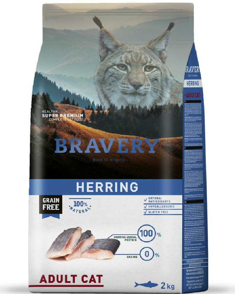 Bravery Herring Adult Cat 2 Kg