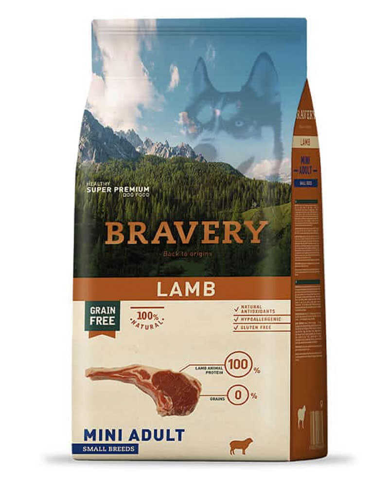 Bravery Lamb Mini Adult Small Breeds 2 Kg