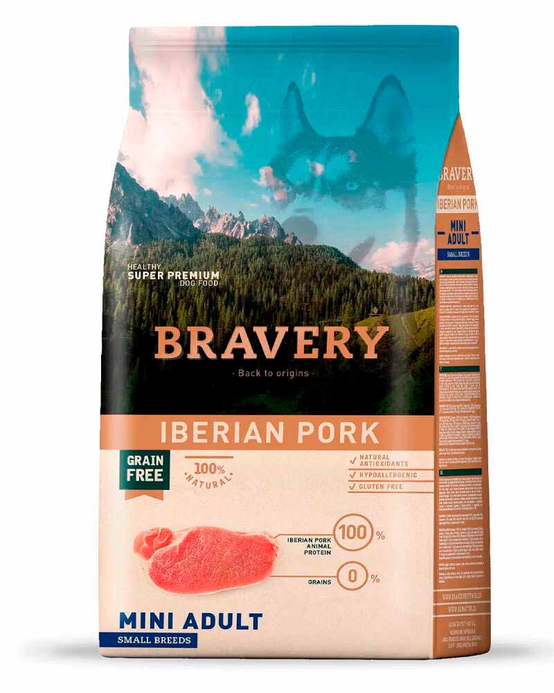 Bravery Light Iberian Pork Mini Adult Small Breeds 7 Kg