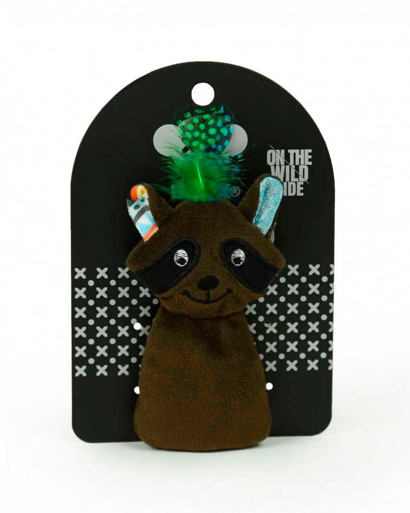 BRNX Peluche Mapache Plumas