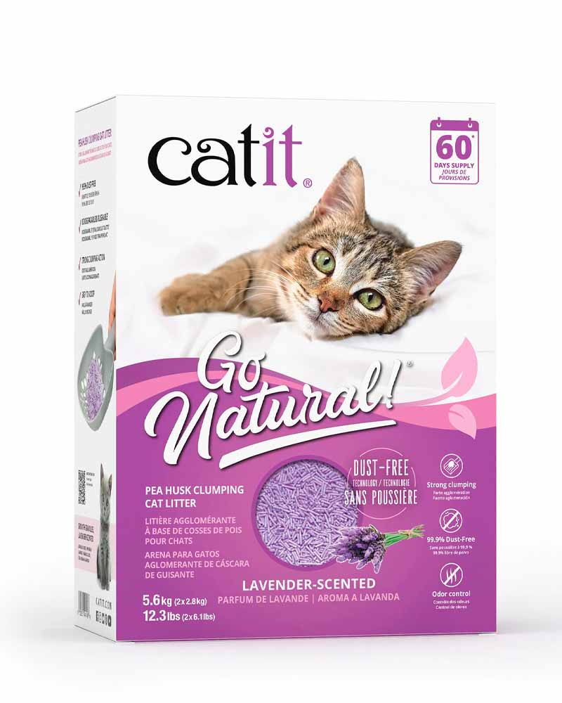 Catit Go Natural Arena Biodegradable Lavanda 5.6 Kg