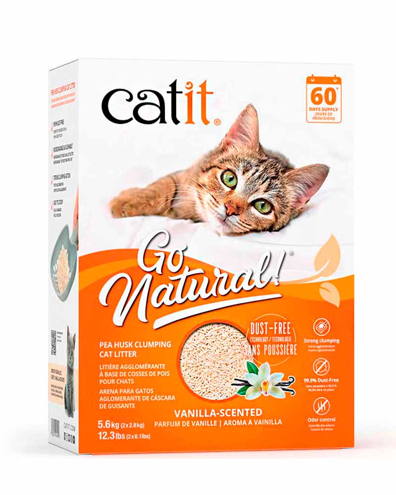 Catit Go Natural Arena Biodegradable Vainilla 5.6 Kg