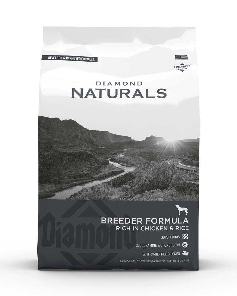 Diamond Naturals Adulto y Cachorro Breeder 20 Kg