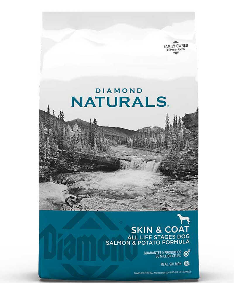 Diamond Naturals Adulto y Cachorro Salmon Skin y Coat 2 Kg