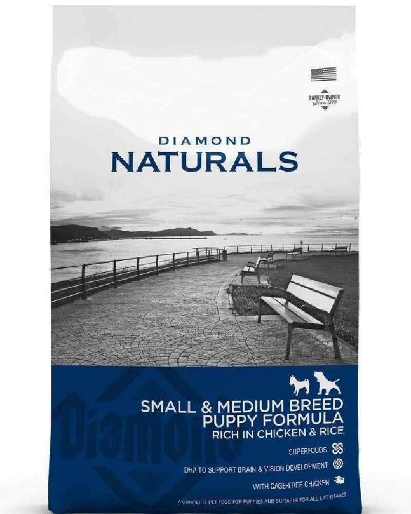 Diamond Naturals Cachorro Small y Medium 15 Kg