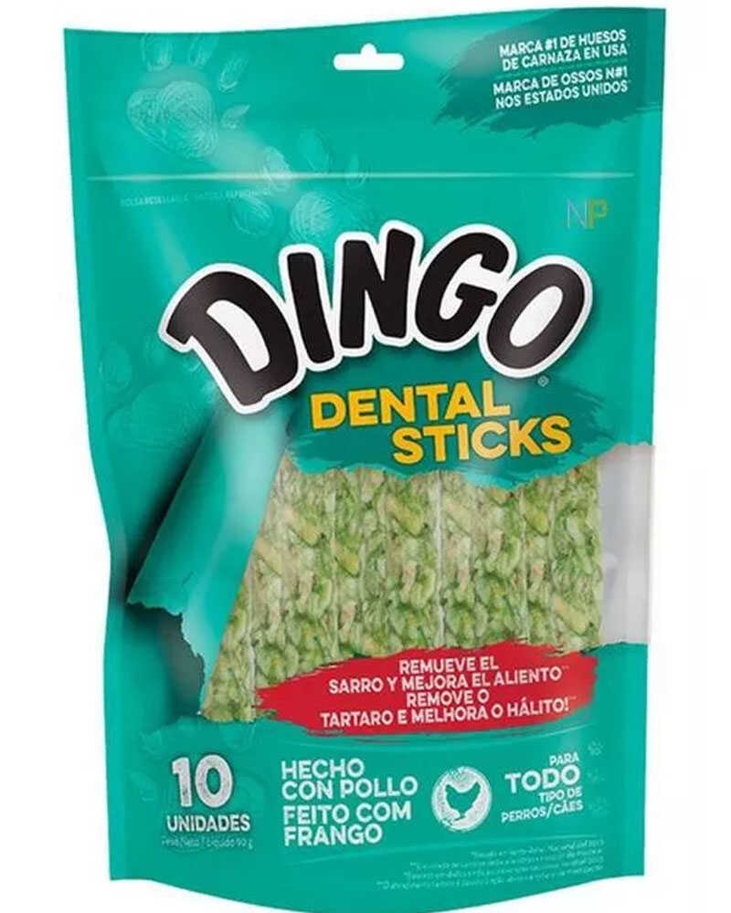 Dingo Dental Stick 90 Gr 10 Un