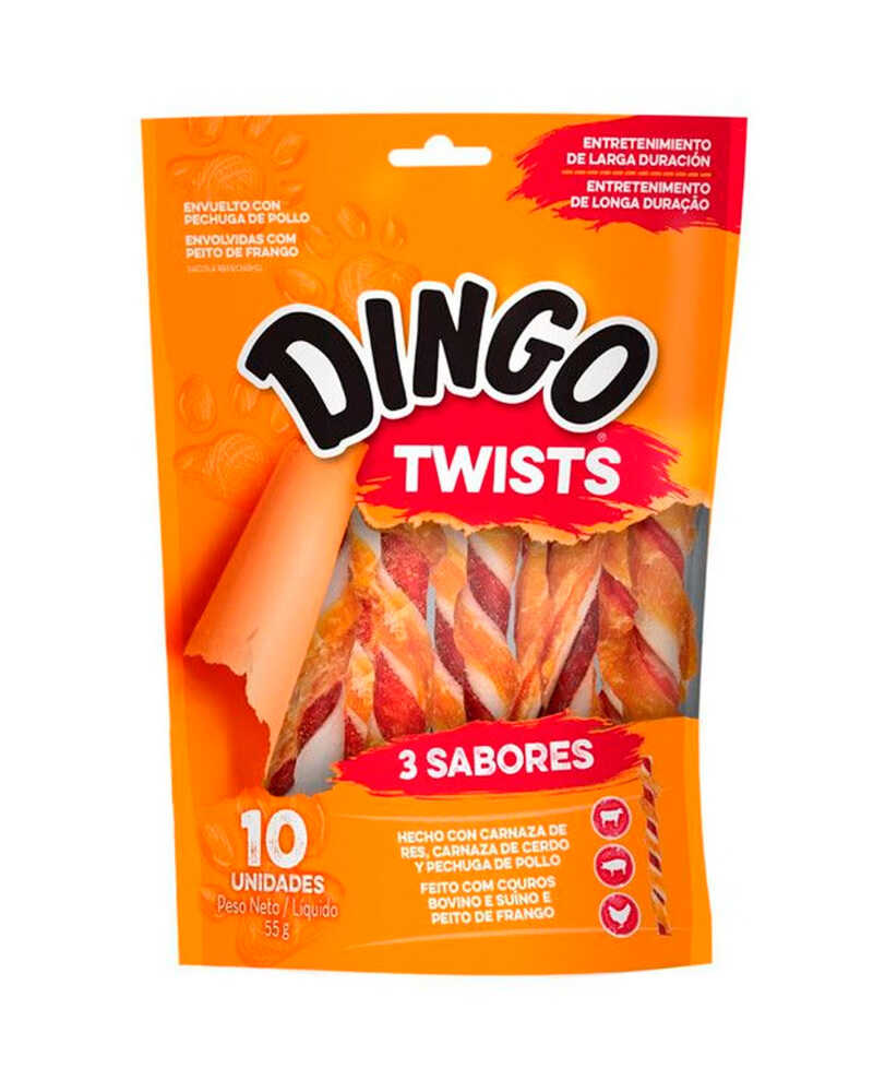 Dingo Triple Flavor Twist 10 Pk