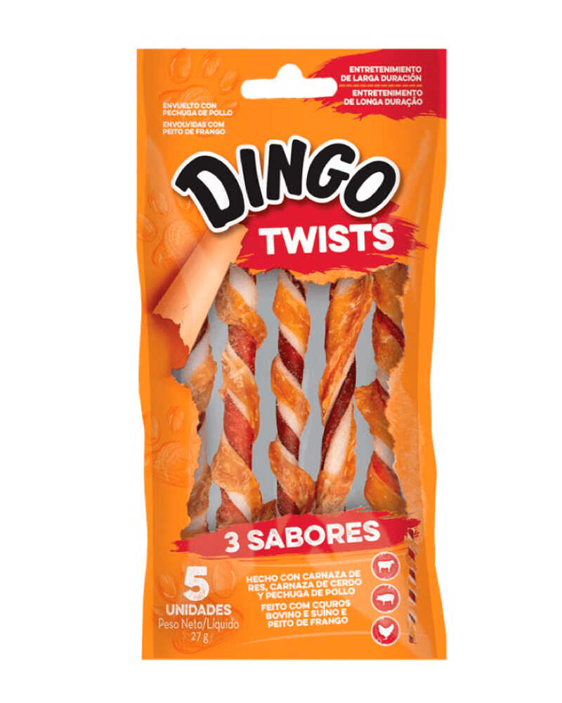 Dingo Triple Flavor Twist 5 Pk