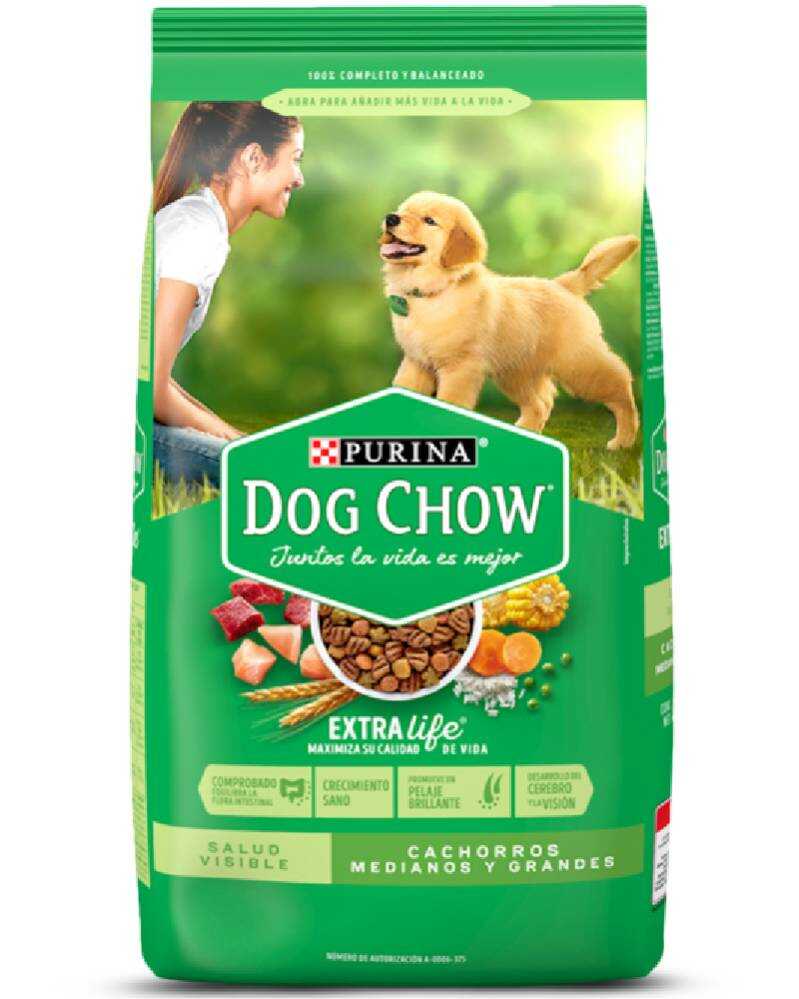 Dog Chow Cachorro Raza Mediana y Grande 15 Kg