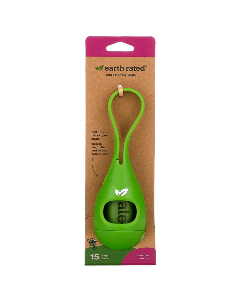 Earth Rated Dispensador con 15 Bolsas Higiénicas