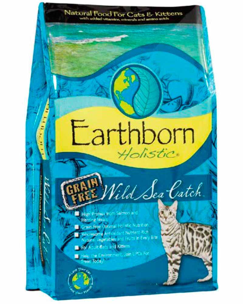 Earthborn Wild Sea Cath Grain Free 6 Kg