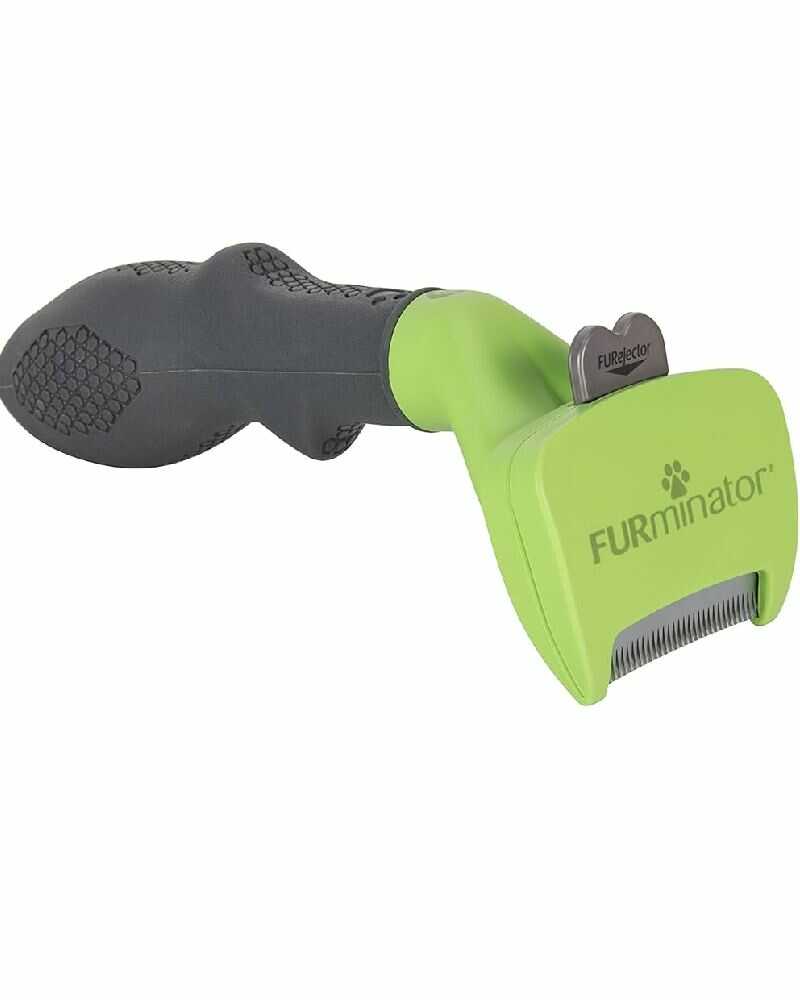 Furminator Cepillo Para Perro Furminator Raza Pequeña Pelo Largo Color Verde
