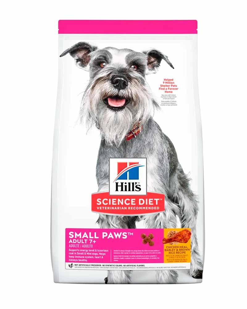 Hills Perro Adulto 7plus Small Paws 2.04 Kg