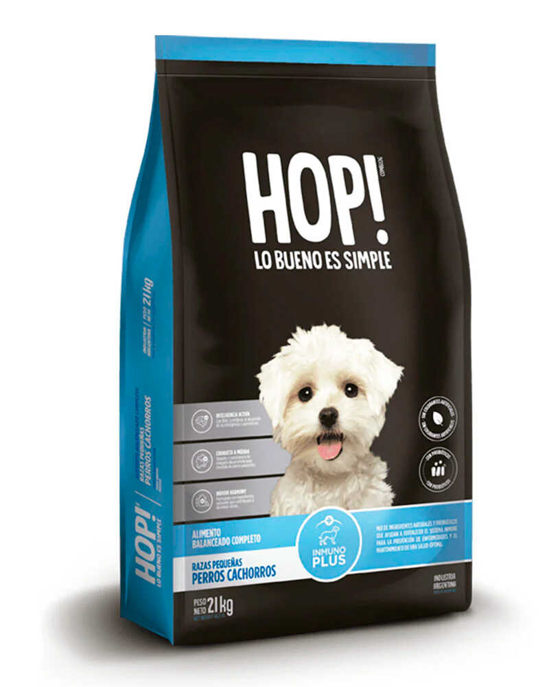 Hop Perro Cachorro Raza Pequeña 3 Kg