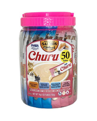 Thumbnail for Inaba Churu 50 Tubos Churu para Gato Variedades Salmón