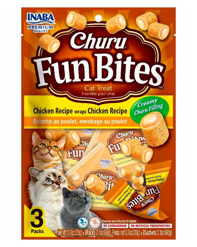 Inaba Churu Fun Bites Pollo Gato