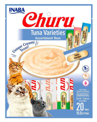 Thumbnail for Inaba Churu Snack Para Gato Atún Variedades 20 Tubos