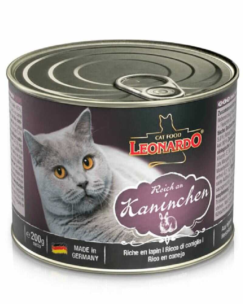 Leonardo Latas Quality Selection Conejo 200 Gr