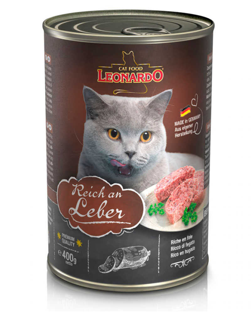 Leonardo Latas Quality Selection Higado 400 Gr