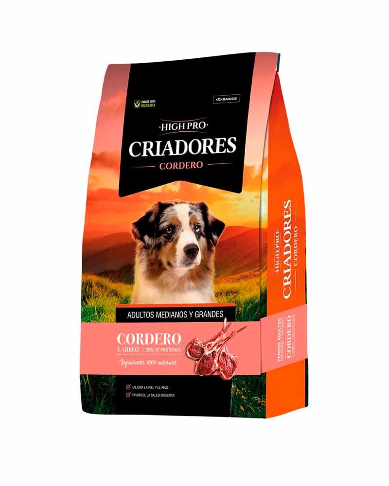 Maintenance Criadores High Pro Cordero 20Kg