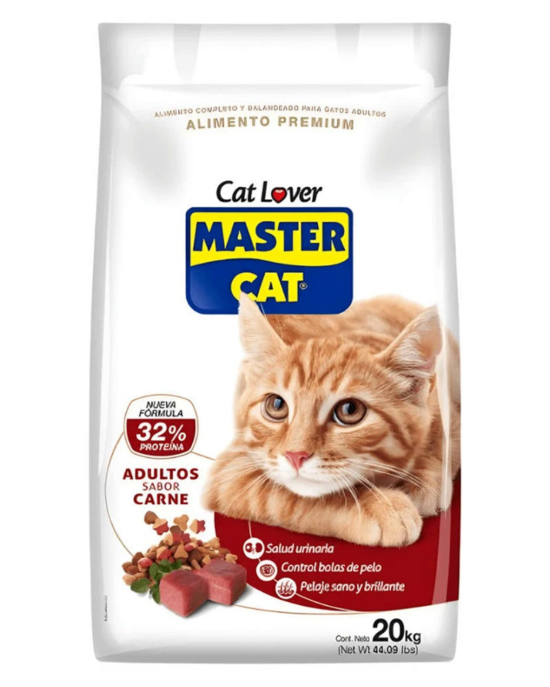 Master Cat Adulto Sabor Carne 20 Kg