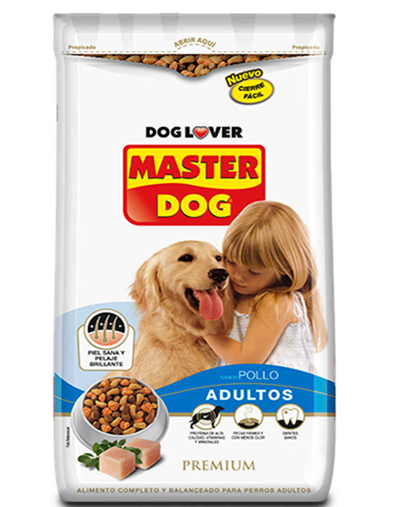 Master Dog Adulto Pollo y Arroz 18 Kg