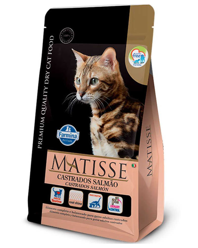 Matisse Castrados Salmao 2 Kg