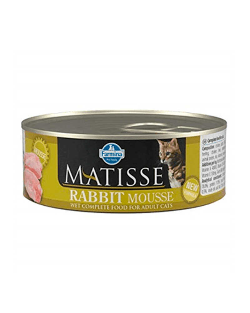 Matisse Cat Mousse Rabbit 85 Gr