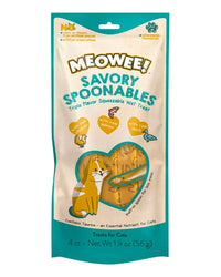 Thumbnail for Meowee Spoon Pollo Salmón y Pato 4 Tubitos 56 Gr