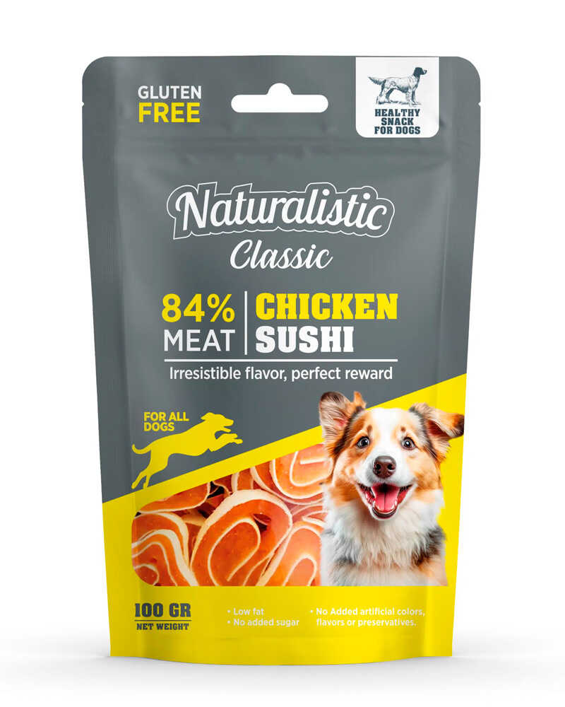 Naturalistic Chicken Sushi 100 Gr