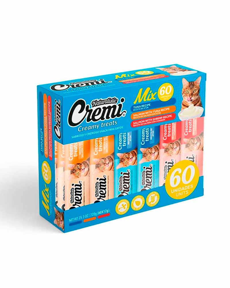 Naturalistic Cremi Box Sea Food 60 Unidades