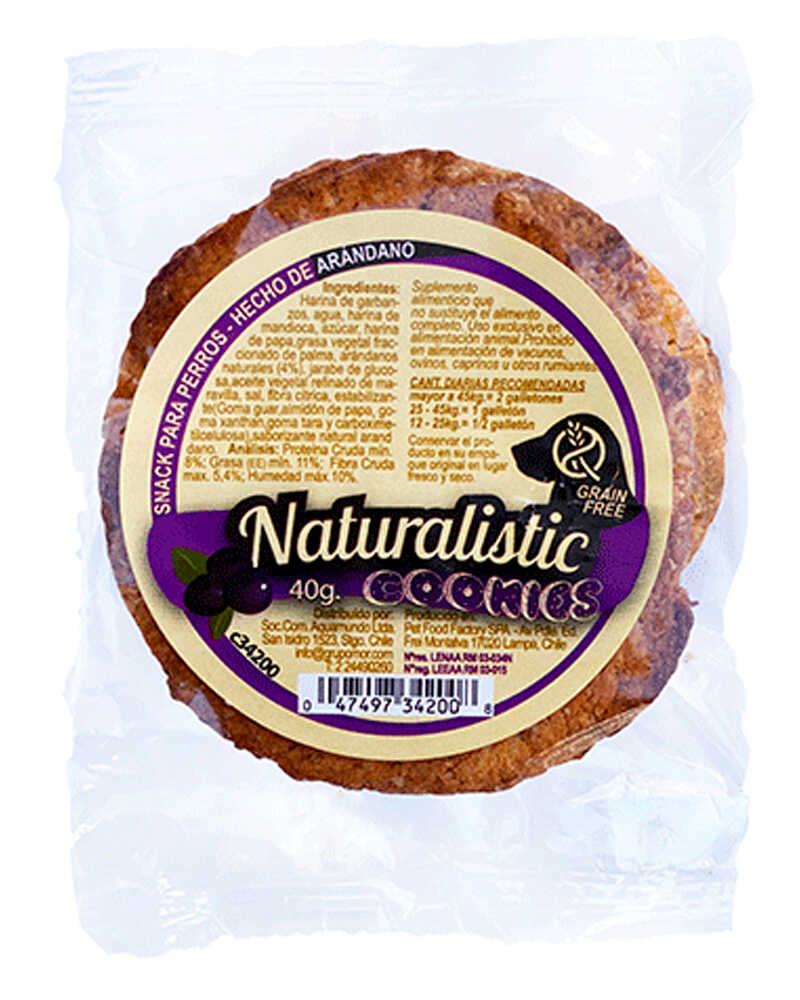 Naturalistic Galleton Grain Free Arandano 40 Gr
